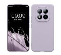 kwmobile Carcasa Compatible con Xiaomi Redmi Note 15 Pro 4G Funda - con Bordes elevados - Apto Carga inalámbrica - Lila Mate