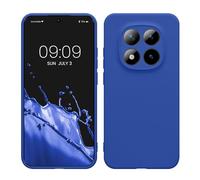 kwmobile Carcasa Compatible con Xiaomi Redmi Note 15 Pro 5G Funda - con Bordes elevados - Apto Carga inalámbrica - Azul báltico Mate