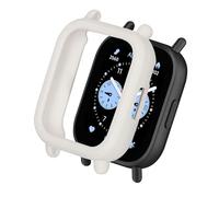 kwmobile Carcasa Compatible con Xiaomi Redmi Watch 5 Lite - Carcasas Protectoras Antigolpes para Pantalla de Smartwatch - Blanco