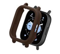 kwmobile Carcasa Compatible con Xiaomi Redmi Watch 5 Lite - Carcasas Protectoras Antigolpes para Pantalla de Smartwatch - marrón Oscuro