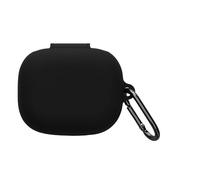 kwmobile Carcasa de Silicona Compatible con Anker Soundcore AeroFit 2 - Funda para Cascos inalámbricos - Negro