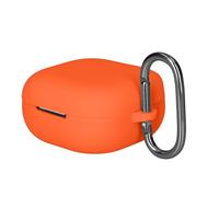 kwmobile Carcasa de Silicona Compatible con Anker Soundcore P31i / Soundcore R60iNC - Funda para Cascos inalámbricos - Naranja