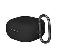 kwmobile Carcasa de Silicona Compatible con Anker Soundcore P31i / Soundcore R60iNC - Funda para Cascos inalámbricos - Negro