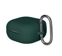 kwmobile Carcasa de Silicona Compatible con Anker Soundcore P31i / Soundcore R60iNC - Funda para Cascos inalámbricos - Verde Oscuro