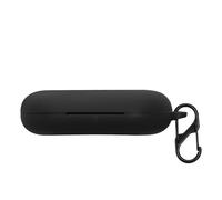 kwmobile Carcasa de Silicona Compatible con Anker Soundcore V20i - Funda para Cascos inalámbricos - Negro