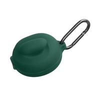 kwmobile Carcasa de Silicona Compatible con Anker Soundcore V40i - Funda para Cascos inalámbricos - Verde Oscuro