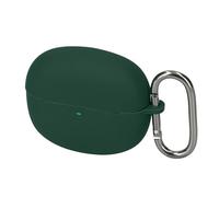 kwmobile Carcasa de Silicona Compatible con Baseus Bowie MC1 Open Ear - Funda para Cascos inalámbricos - Verde Oscuro