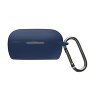 kwmobile Carcasa de Silicona Compatible con Bose QuietComfort Earbuds - Funda para Cascos inalámbricos - Azul Oscuro