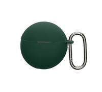 kwmobile Carcasa de Silicona Compatible con Huawei FreeBuds 7i - Funda para Cascos inalámbricos - Verde Oscuro