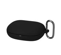 kwmobile Carcasa de Silicona Compatible con JBL Endurance Peak 4 - Funda para Cascos inalámbricos - Negro