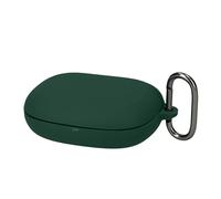 kwmobile Carcasa de Silicona Compatible con JBL Endurance Peak 4 - Funda para Cascos inalámbricos - Verde Oscuro