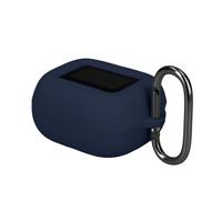 kwmobile Carcasa de Silicona Compatible con JBL Live Buds 4 / Beam 4 / Flex 4 - Funda para Cascos inalámbricos - Azul Oscuro