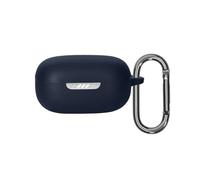 kwmobile Carcasa de Silicona Compatible con JBL Live Pro 2 TWS - Funda para Cascos inalámbricos - Azul Oscuro