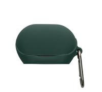 kwmobile Carcasa de Silicona Compatible con JBL Soundgear Clips - Funda para Cascos inalámbricos - Verde Oscuro