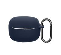 kwmobile Carcasa de Silicona Compatible con JBL Tune Beam 2 - Funda para Cascos inalámbricos - Azul Oscuro