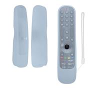 kwmobile Carcasa de Silicona Compatible con LG MR20GA / MR21GA /MR22GA / MR23GA Funda Mando a Distancia - Funda de Silicona Control Remoto - Transparente