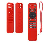 kwmobile Carcasa de Silicona Compatible con LG MR25GA Funda Mando a Distancia - Funda de Silicona Control Remoto - Rojo
