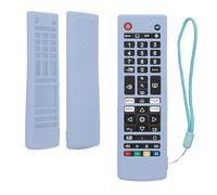 kwmobile Carcasa de Silicona Compatible con LG Smart TV AKB Funda Mando a Distancia - Funda de Silicona Control Remoto - Azul