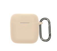 kwmobile Carcasa de Silicona Compatible con Marshall Minor IV/Minor 4 - Funda para Cascos inalámbricos - Beige