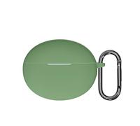 kwmobile Carcasa de Silicona Compatible con OnePlus Buds 4 - Funda para Cascos inalámbricos - Verde Matcha