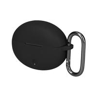 kwmobile Carcasa de Silicona Compatible con OPPO Enco Air 5 Pro - Funda para Cascos inalámbricos - Negro