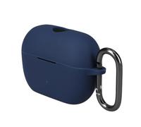 kwmobile Carcasa de Silicona Compatible con Sennheiser ACCENTUM Clip - Funda para Cascos inalámbricos - Azul Oscuro