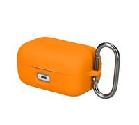 kwmobile Carcasa de Silicona Compatible con Sennheiser Momentum True Wireless 3 / True Wireless 4 - Funda para Cascos inalámbricos - Naranja