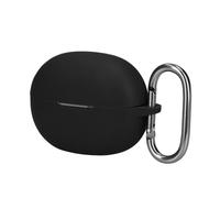 kwmobile Carcasa de Silicona Compatible con Shokz OpenDots Air E210 - Funda para Cascos inalámbricos - Negro