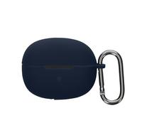 kwmobile Carcasa de Silicona Compatible con Shokz OpenDots One - Funda para Cascos inalámbricos - Azul Oscuro