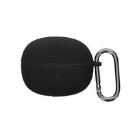 kwmobile Carcasa de Silicona Compatible con Shokz OpenDots One - Funda para Cascos inalámbricos - Negro