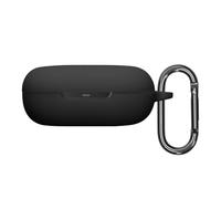 kwmobile Carcasa de Silicona Compatible con Shokz OpenFit 2 T920 - Funda para Cascos inalámbricos - Negro