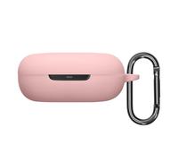 kwmobile Carcasa de Silicona Compatible con Shokz OpenFit 2 T920 - Funda para Cascos inalámbricos - Rosa Palo