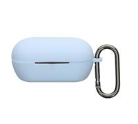 kwmobile Carcasa de Silicona Compatible con Sony WF-C710N - Funda para Cascos inalámbricos - Azul Claro