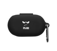 kwmobile Carcasa para Auriculares Compatible con Anker Soundcore V20i Funda - Carcasa Protectora de Silicona - Don't Touch my Headphones