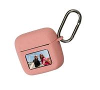 kwmobile Carcasa para Auriculares Compatible con JBL Tour Pro 3 Funda - Carcasa Protectora de Silicona - Bordado Brillante