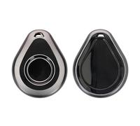 kwmobile Carcasa para Mando Compatible con Llave para Motocicleta Harley Davidson Funda - Funda para Llaves de Moto con Botones de TPU - Acabado metálico Negro Mate/Negro