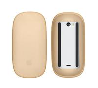 kwmobile Case Compatible con Apple Magic Mouse 1/2 Funda Silicona - Funda Protectora para Raton de Ordenador - Protección Completa - Naranja
