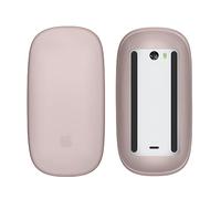kwmobile Case Compatible con Apple Magic Mouse 1/2 Funda Silicona - Funda Protectora para Raton de Ordenador - Protección Completa - Rosa Palo