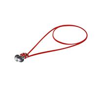 kwmobile Cinta Compatible con Samsung Galaxy Buds 3 / Soundcore P20i / Wave Beam/Fun Air Pro 4 - Correa con Soporte magnético para Auriculares - Rojo