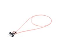 kwmobile Cinta Compatible con Samsung Galaxy Buds 3 / Soundcore P20i / Wave Beam/Fun Air Pro 4 - Correa con Soporte magnético para Auriculares - Rosa Palo