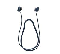 kwmobile Cinta de sujeción Compatible con Anker Soundcore Space A40 - Correa para Auriculares - Banda Strap Azul Oscuro