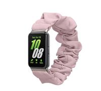kwmobile Correa coletero compatible con Samsung Galaxy Fit 3 - Scrunchy para reloj inteligente - lila