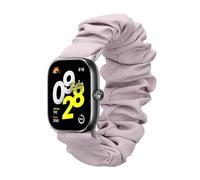 kwmobile Correa coletero compatible con Xiaomi Redmi Watch 4 / Band 8 Pro/Band 9 Pro - Scrunchy para reloj inteligente - lila