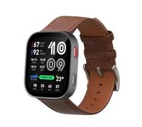 kwmobile Correa compatible con Amazfit Bip Max/Amazfit Bip 6 - Pulsera de piel auténtica