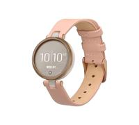 kwmobile Correa compatible con Garmin Lily Sport - Pulsera de piel auténtica