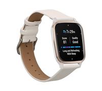 kwmobile Correa Compatible con Garmin Venu Sq 2 Music/Sq 2 / Vivoactive 6 / Vivoactive 5 - Pulsera de Piel auténtica