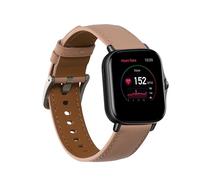 kwmobile Correa Compatible con Huami Amazfit GTR Mini/GTS 4 Mini/GTS 3 / Amazfit Active 2 / Active Edge - Pulsera de Piel auténtica