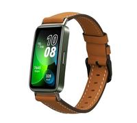 kwmobile Correa compatible con Huawei Band 10/9 / 8 - Pulsera de piel auténtica