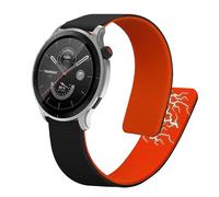 kwmobile Correa de Repuesto compatible con 22mm Amazfit Bip 6 / Bip 5 Unity/Bip 5 / GTS 3 / Balance 2 / Helio Strap Correa - Pulsera Magnética para Smartwatch - Diseño Minimalista