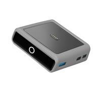 kwmobile Estuche Compatible con Anker Charging Base Prime Bank 100W Funda - Case Protector de Silicona para Power Bank - Protección Antigolpes para Batería Externa - Gris